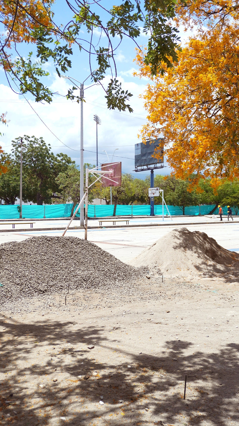 Escombros reutilizados